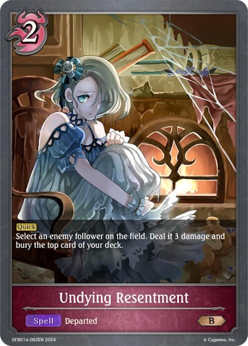 Undying Resentment GFB01d 062EN (GFB01d-062EN) [GFB01]