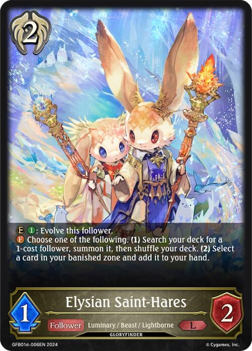 Elysian Saint Hares (GFB01d-006EN) [GFB01]