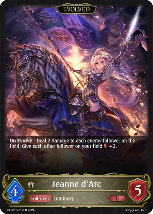 Jeanne dArc Evolved (GFB01d-012EN) [GFB01]
