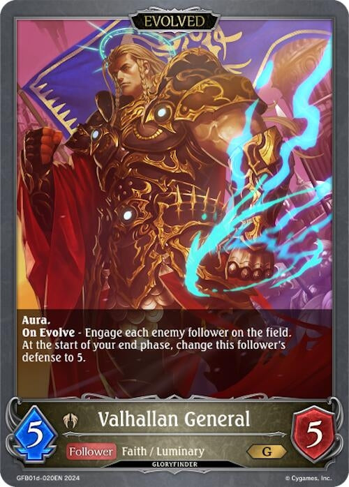 Valhallan General Evolved (GFB01d-020EN) [GFB01]