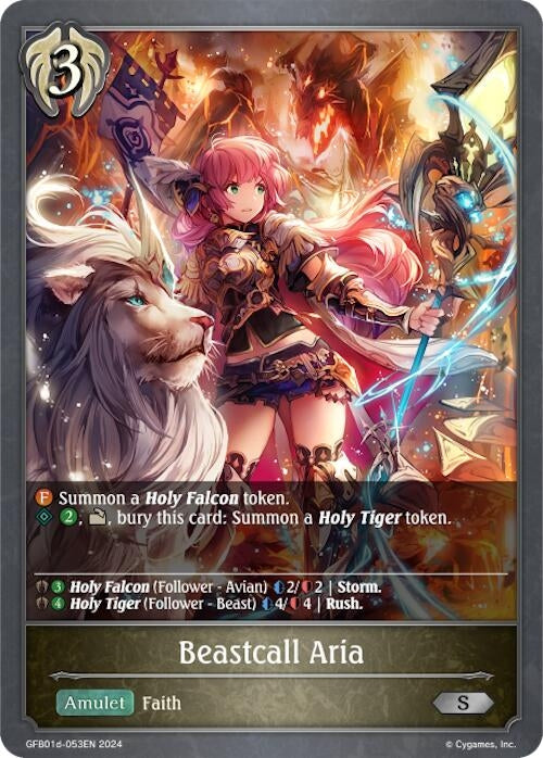 Beastcall Aria (GFB01d-053EN) [GFB01]