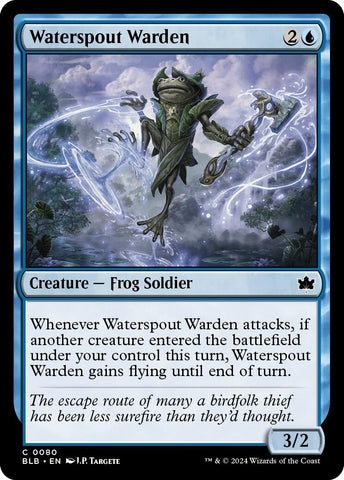 Waterspout Warden (80) [BLB]