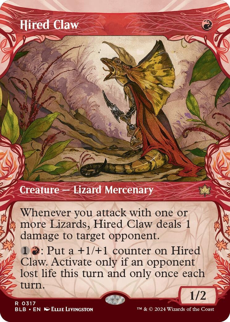 Hired Claw Showcase (317) [BLB]