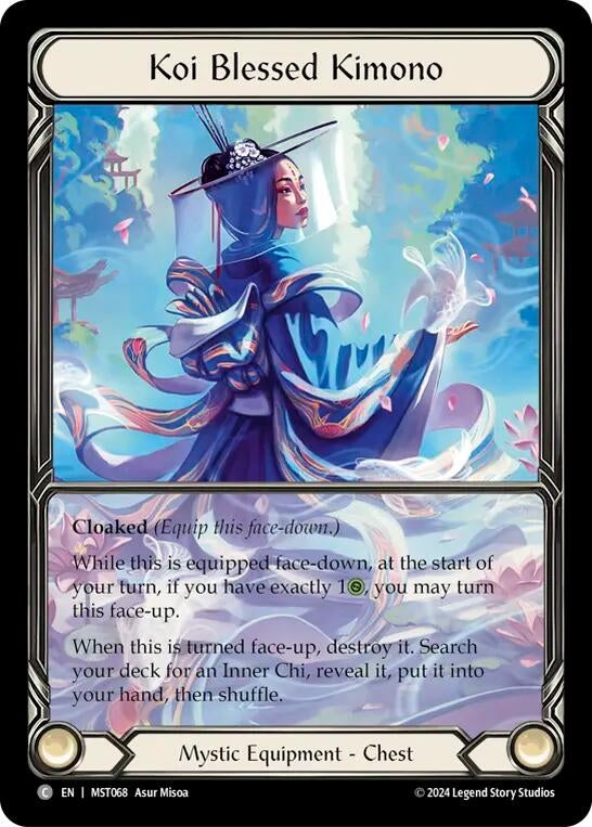 Koi Blessed Kimono Extended Art (MST068) [MST]