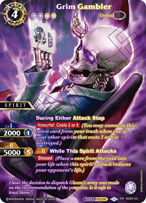 Grim Gambler SPR (BSS05-031) [BSS05]