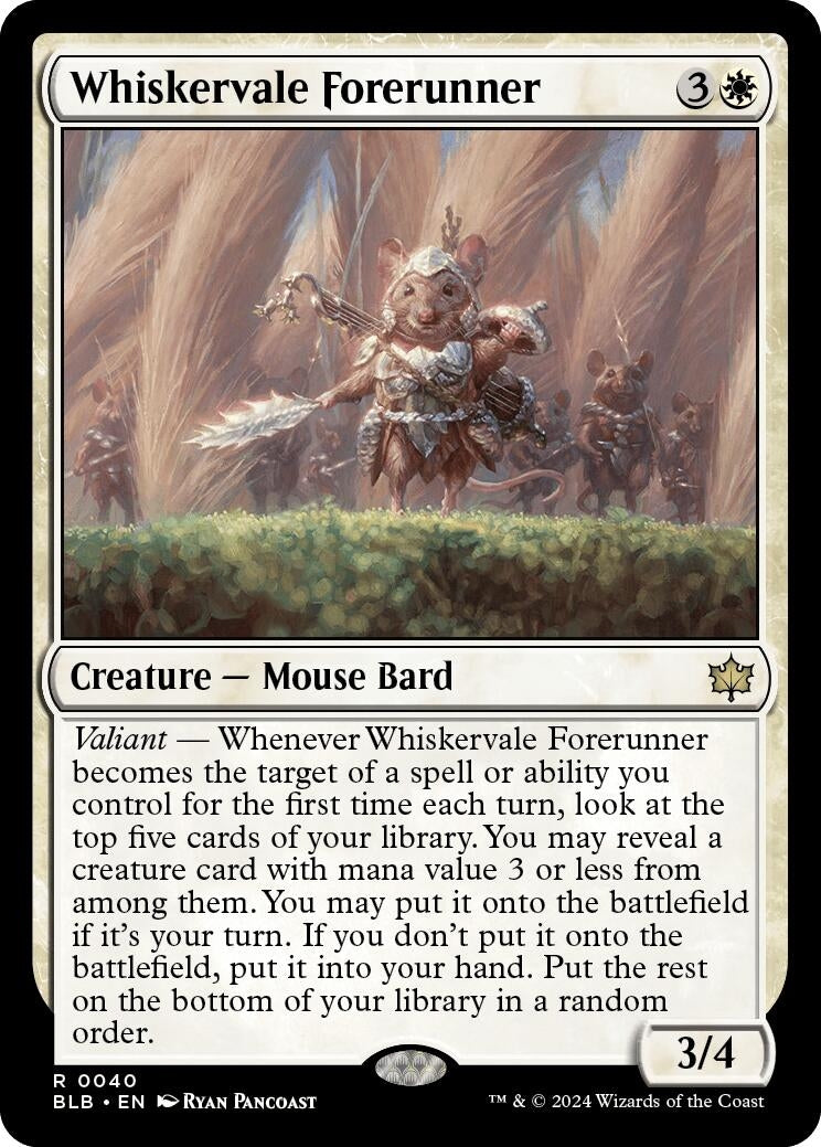 Whiskervale Forerunner (40) [BLB]