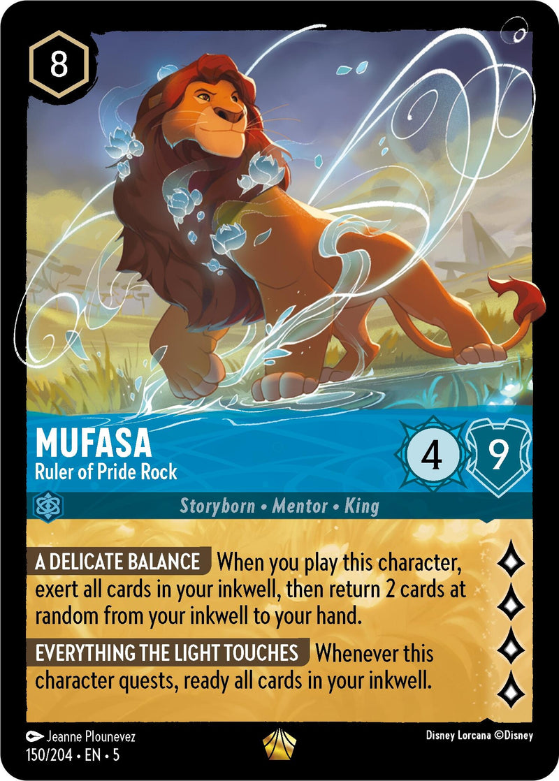 Mufasa Ruler of Pride Rock (150/204) [5]