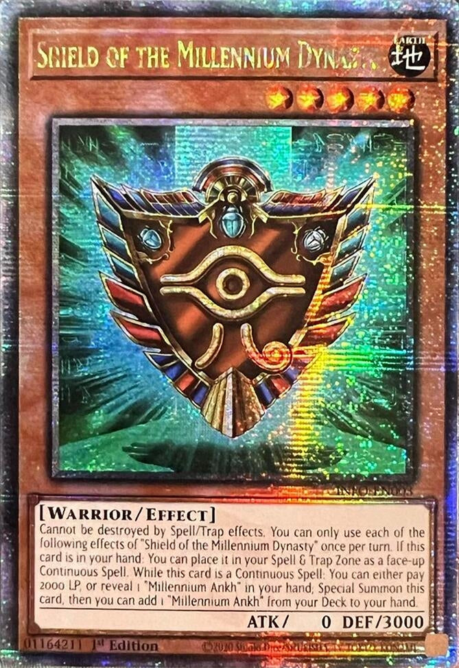Shield of the Millennium Dynasty Quarter Century Secret Rare [INFO]
