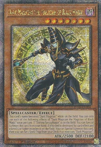 Dark Magician the Magician of Black Magic Quarter Century Secret Rare [INFO]