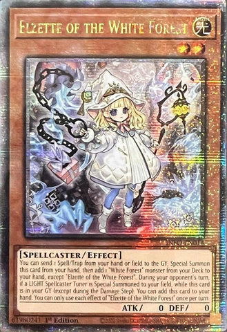 Elzette of the White Forest Quarter Century Secret Rare [INFO]