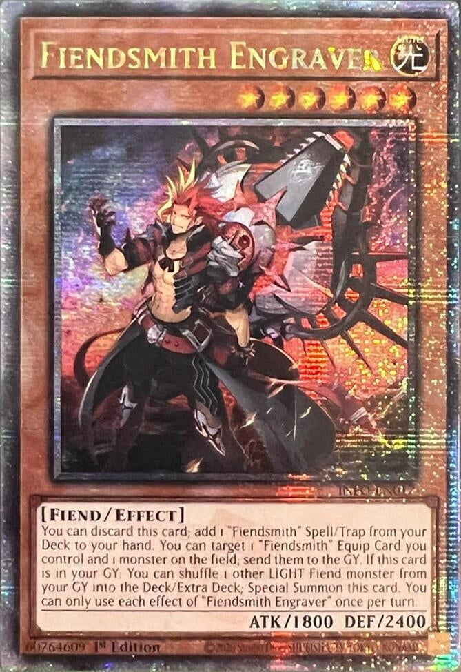 Fiendsmith Engraver Quarter Century Secret Rare [INFO]