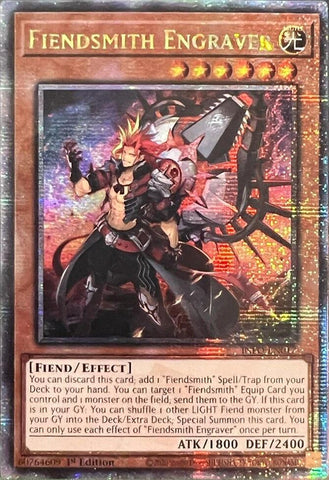 Fiendsmith Engraver Quarter Century Secret Rare [INFO]