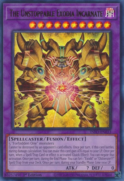The Unstoppable Exodia Incarnate [INFO]