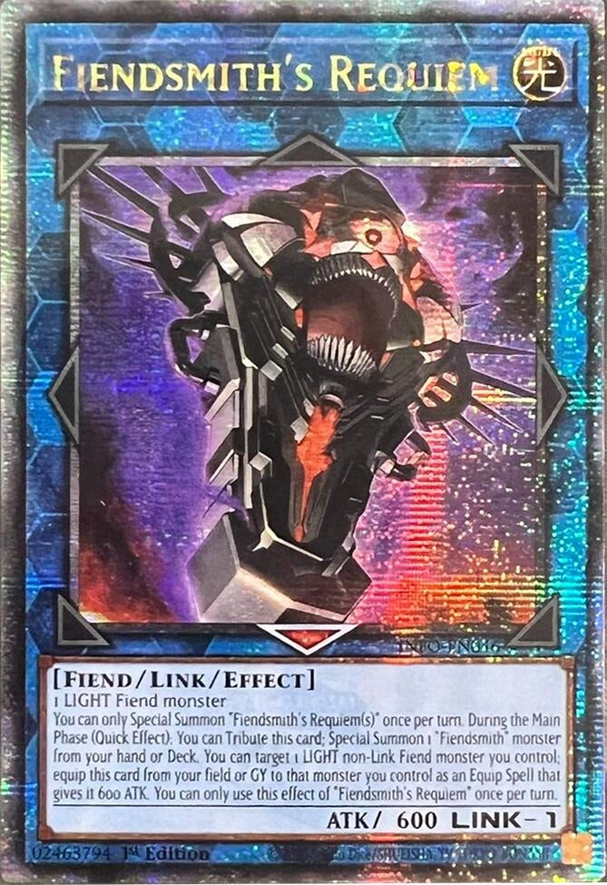 Fiendsmiths Requiem Quarter Century Secret Rare [INFO]