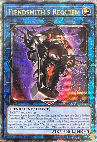 Fiendsmiths Requiem Quarter Century Secret Rare [INFO]