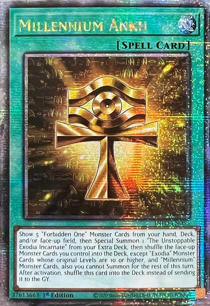 Millennium Ankh Quarter Century Secret Rare [INFO]