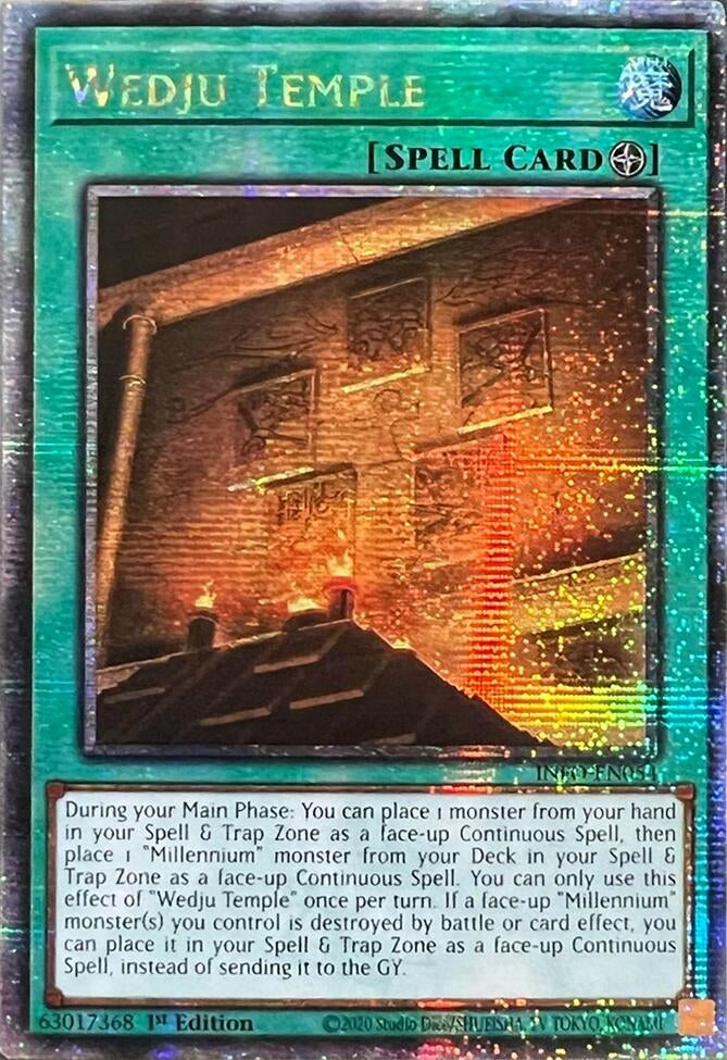Wedju Temple Quarter Century Secret Rare [INFO]
