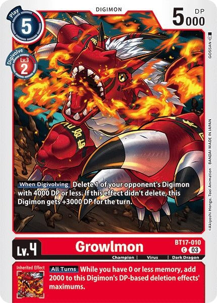 Image for Growlmon [Secret Crisis]