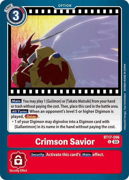 Image for Crimson Savior [Secret Crisis]