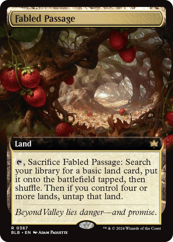 Fabled Passage Extended Art (367) [BLB]