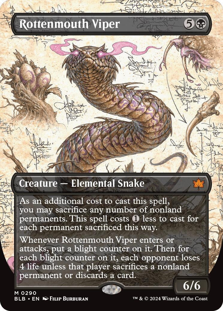 Rottenmouth Viper Borderless (290) [BLB]