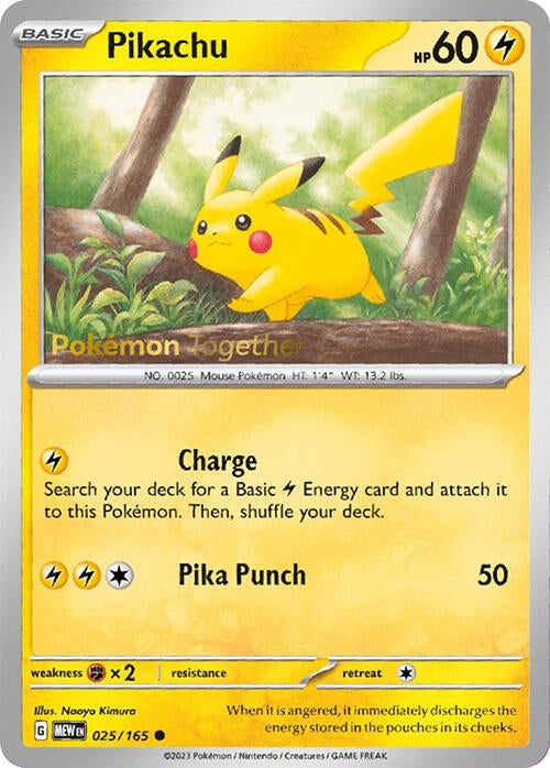 Pikachu 025 165 PokePost Promo (025/165) [MCAP]