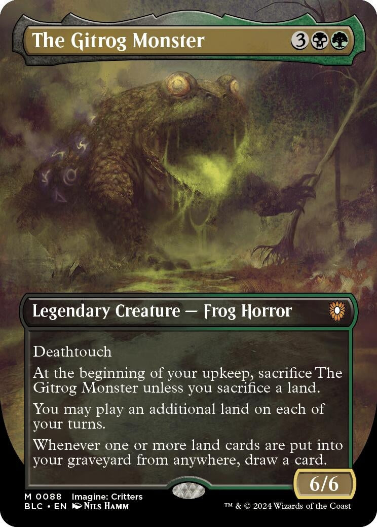 The Gitrog Monster Borderless (88) [BLC]
