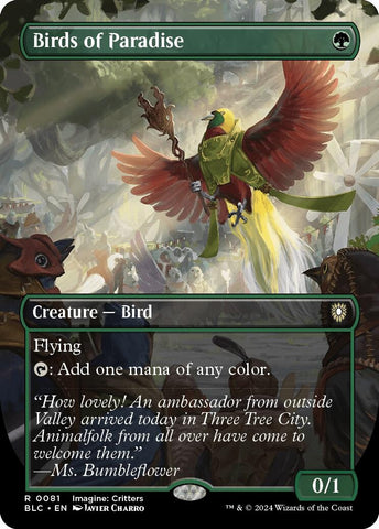 Birds of Paradise Borderless (81) [BLC]