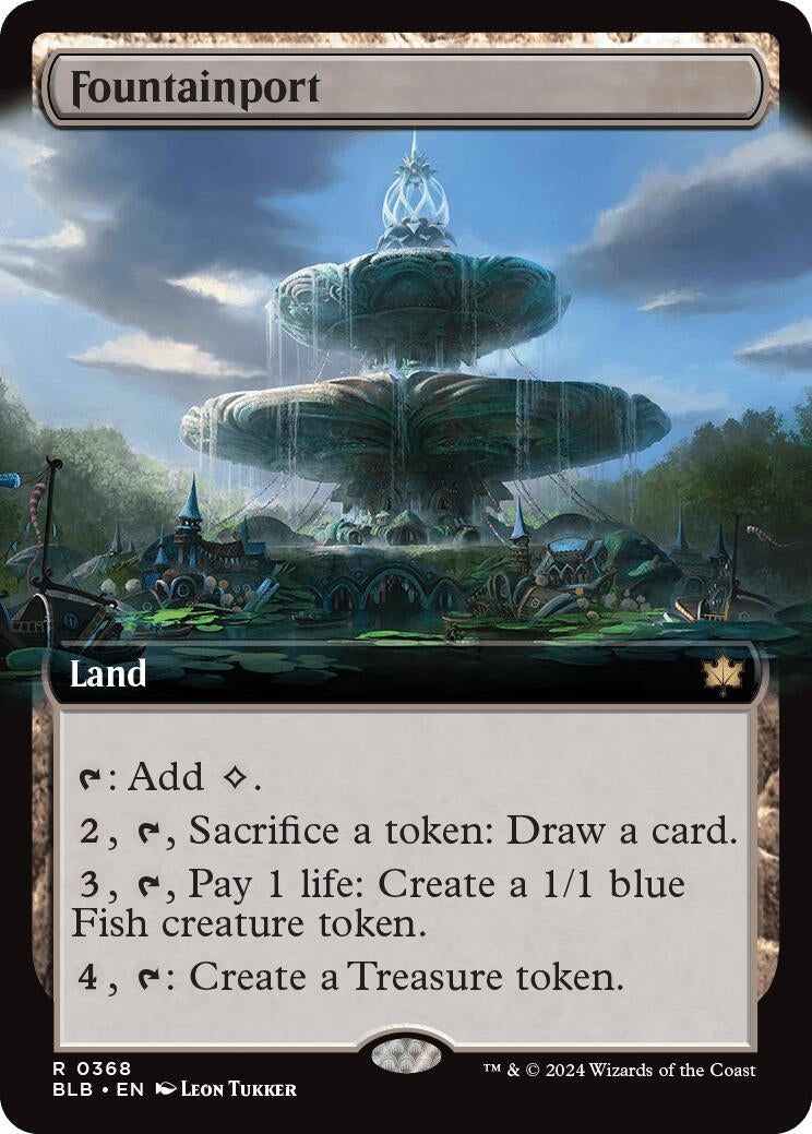 Fountainport Extended Art (368) [BLB]