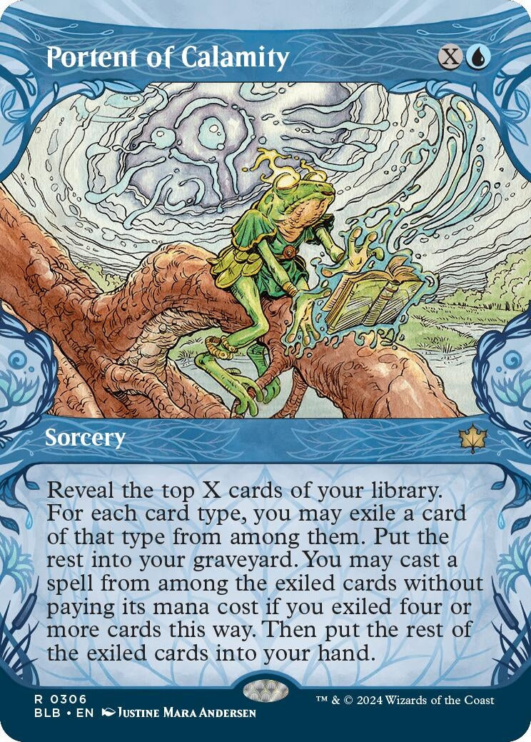 Portent of Calamity Showcase (306) [BLB]