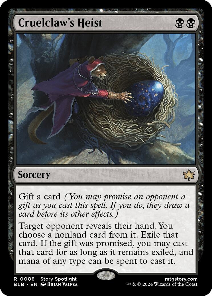 Cruelclaws Heist (88) [BLB]