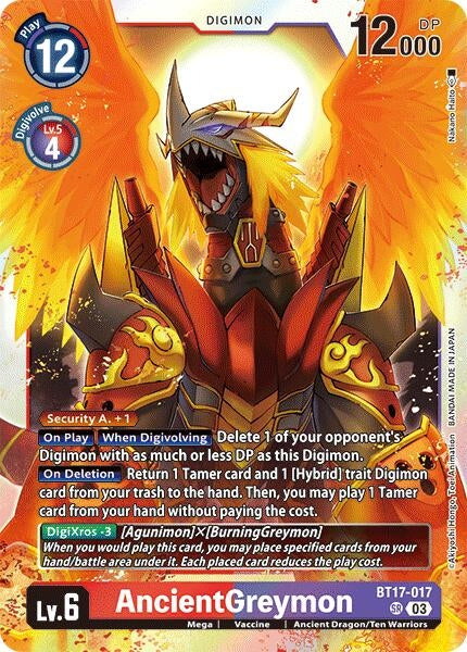 Image for AncientGreymon [Secret Crisis]