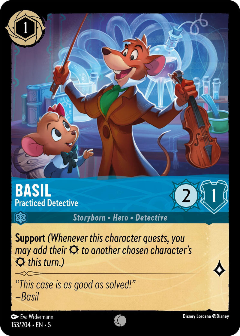 Basil Practiced Detective (153/204) [5]