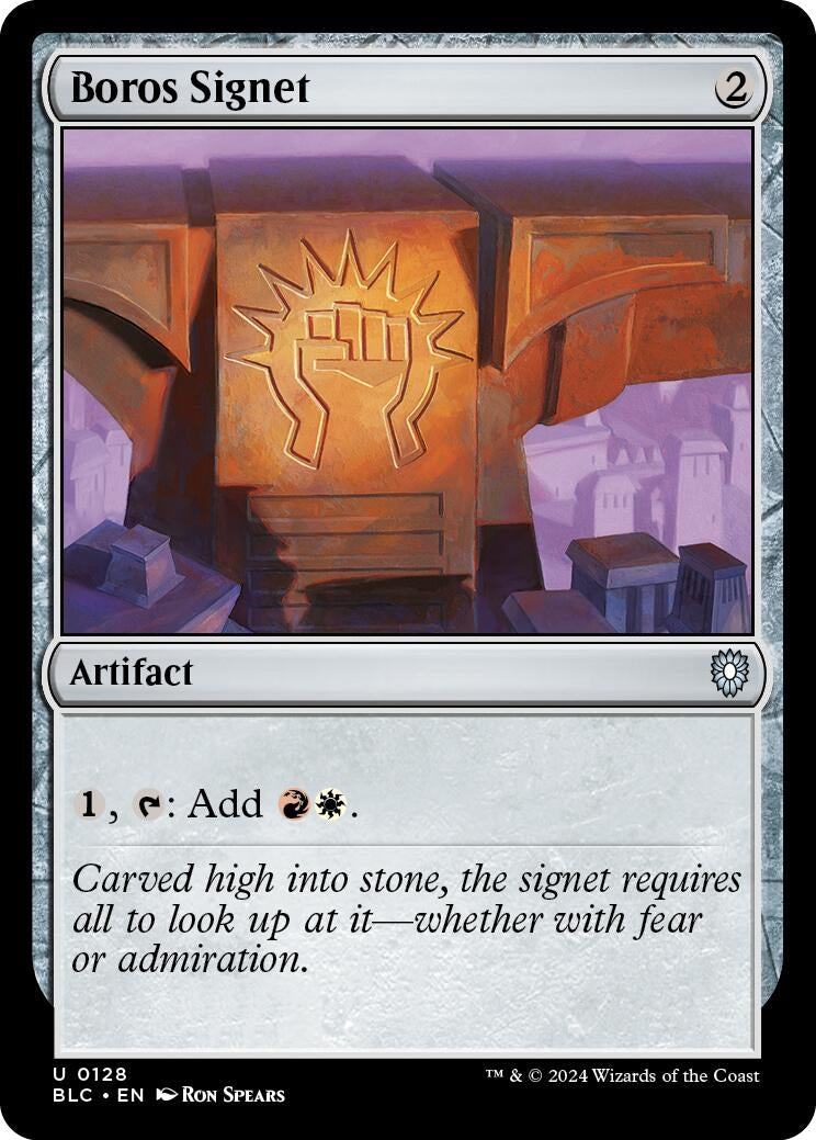 Boros Signet (128) [BLC]