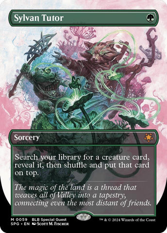 Sylvan Tutor Borderless (59) [SPG]
