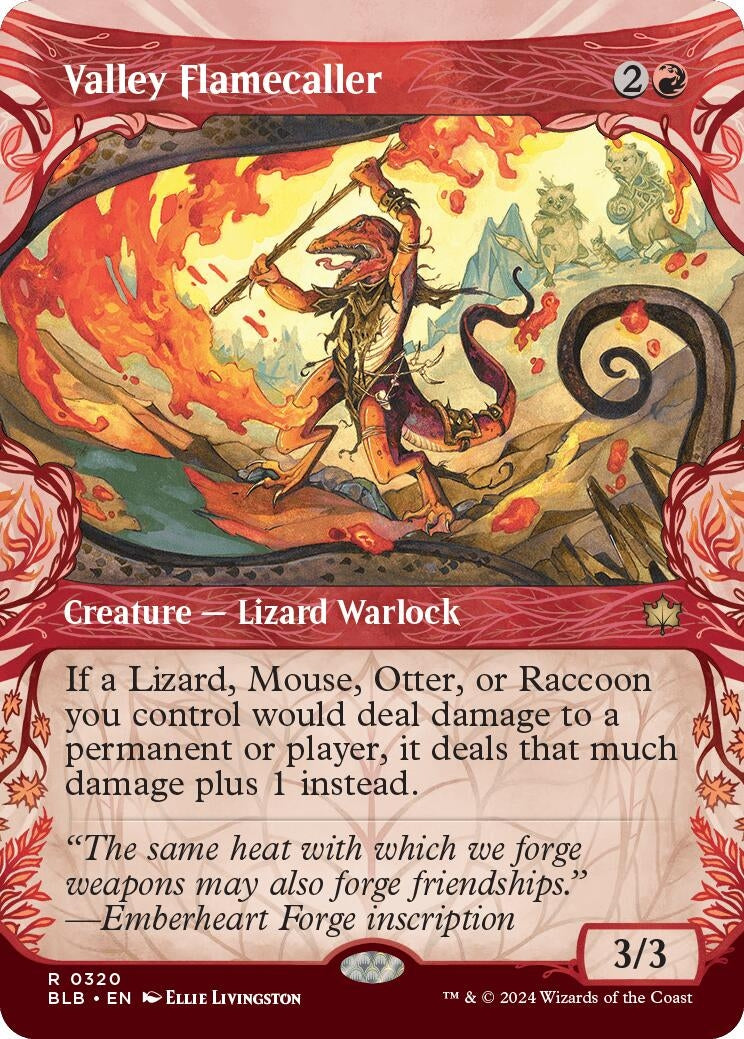 Valley Flamecaller Showcase (320) [BLB]