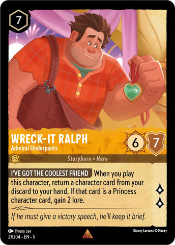 Wreck It Ralph Admiral Underpants (21/204) [5]