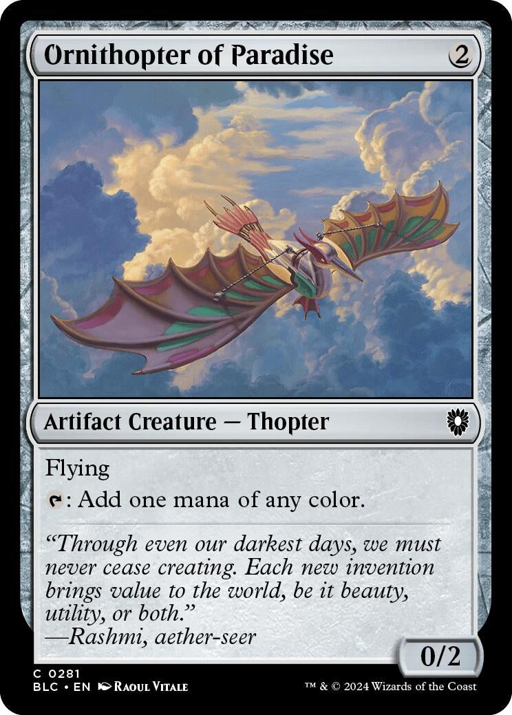 Ornithopter of Paradise (281) [BLC]