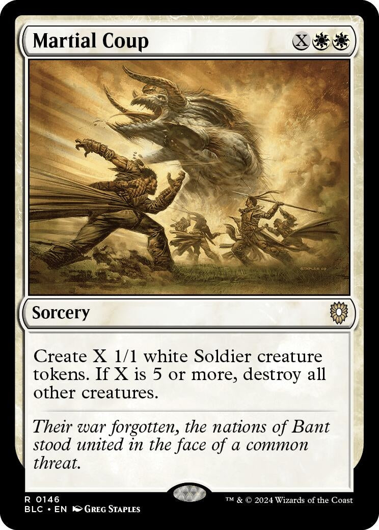 Martial Coup (146) [BLC]