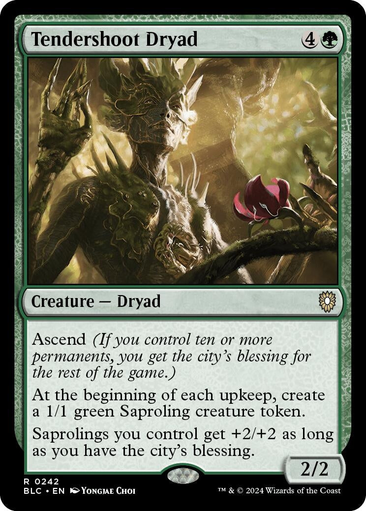 Tendershoot Dryad (242) [BLC]