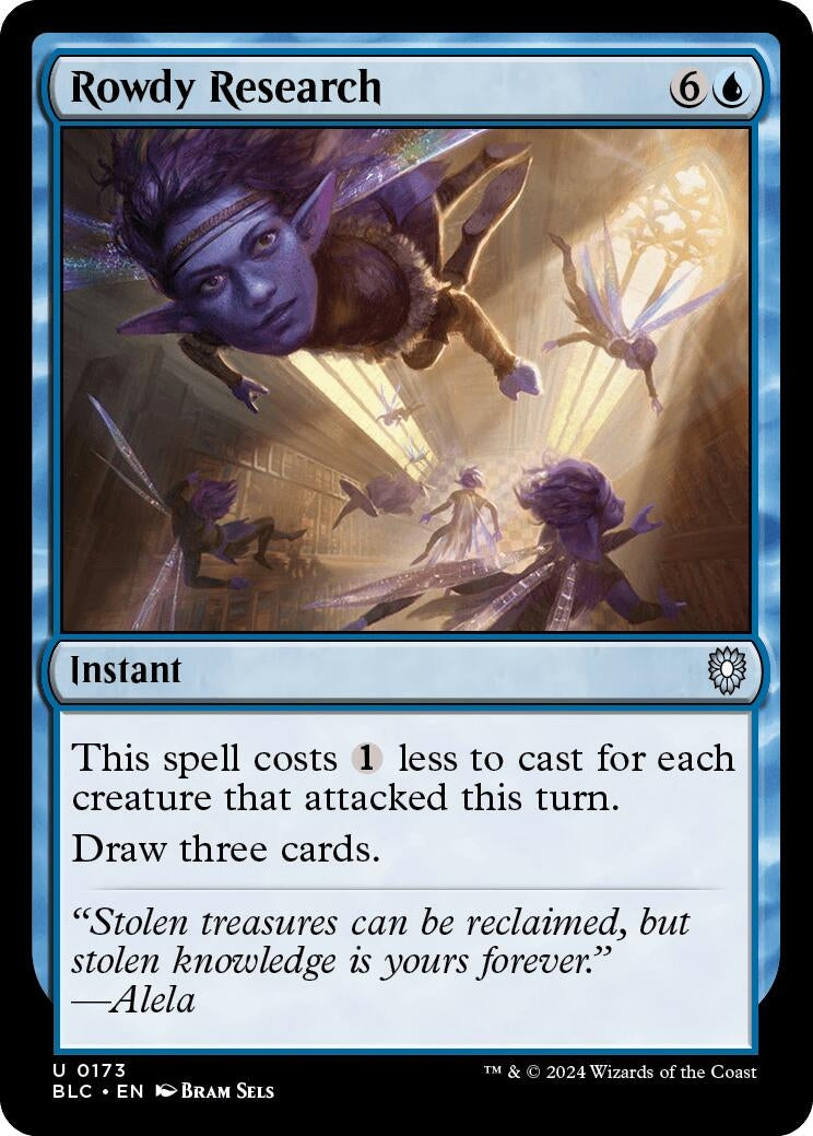 Rowdy Research (173) [BLC]