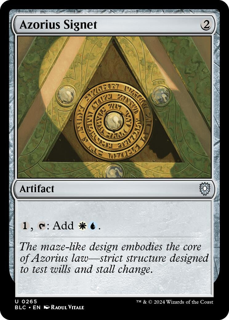 Azorius Signet (265) [BLC]