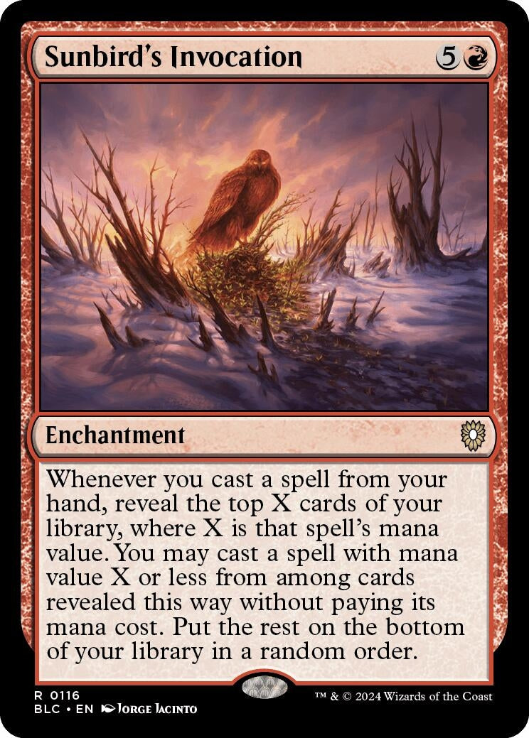 Sunbirds Invocation (116) [BLC]