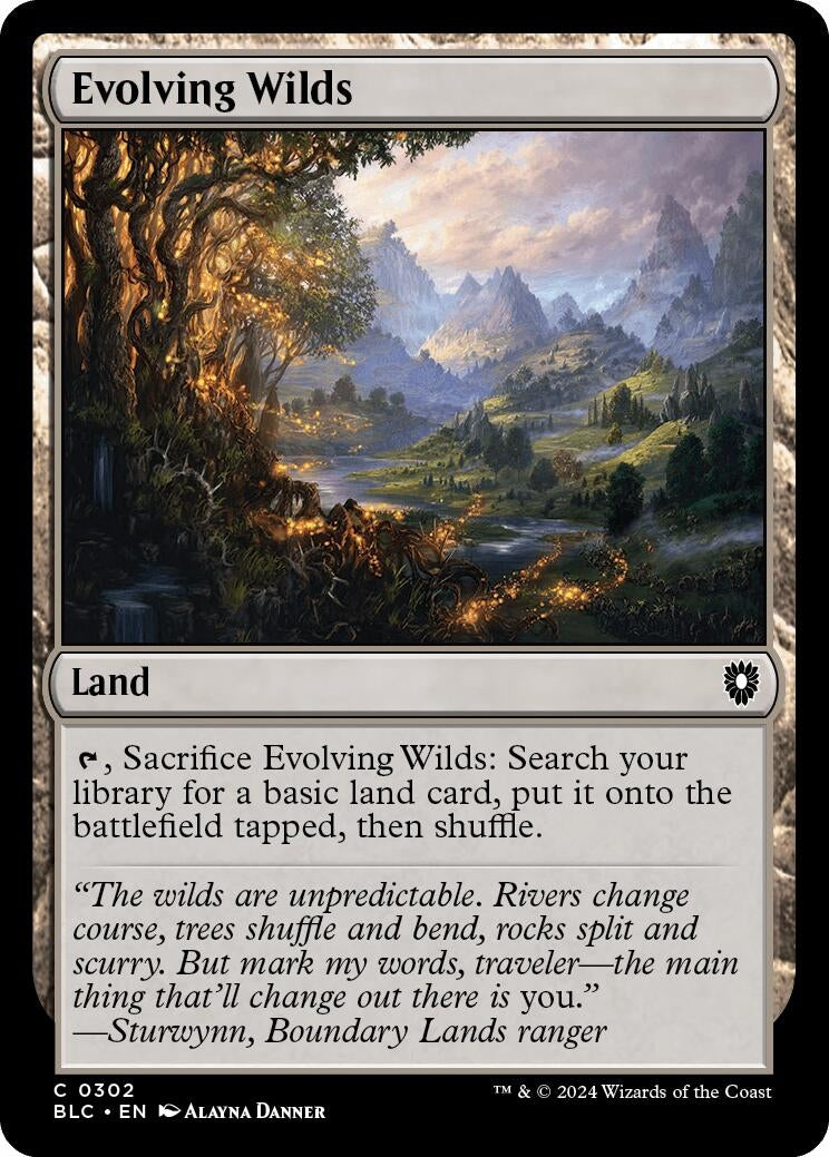 Evolving Wilds (302) [BLC]