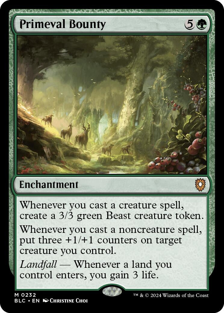 Primeval Bounty (232) [BLC]