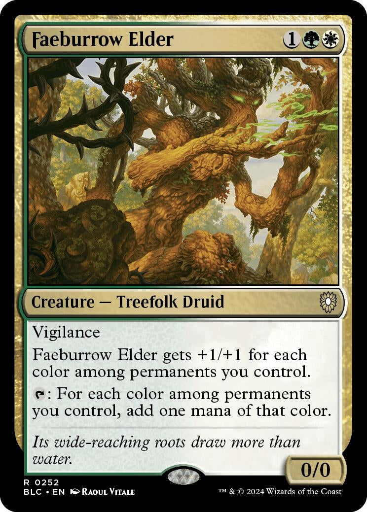 Faeburrow Elder (252) [BLC]