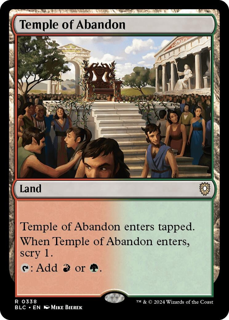 Temple of Abandon (338) [BLC]