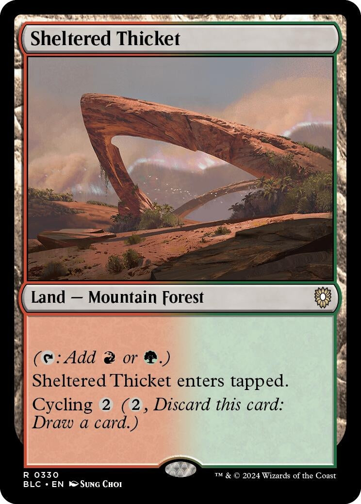 Sheltered Thicket (330) [BLC]