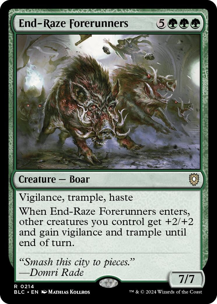 End Raze Forerunners (214) [BLC]