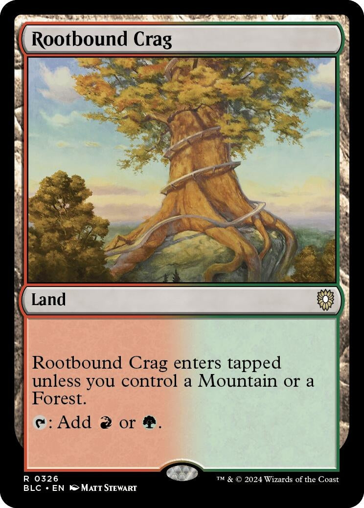 Rootbound Crag (326) [BLC]